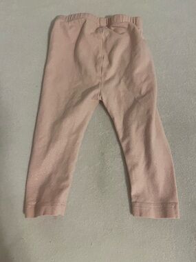 Girls' Pink Sparkle Leggings - Old Navy